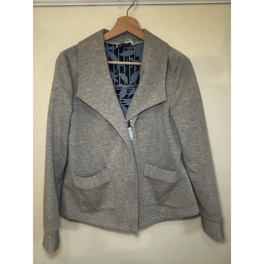 Saturday Sunday Anthropologie grey jacket blazer women's‎ size M